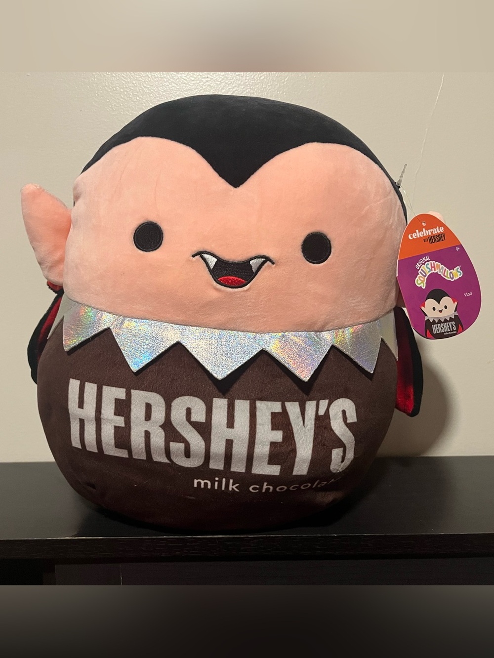 2021 Vlad Hershey’s Chocolate Vampire Large Squishmallow New with Tags